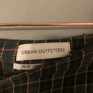 Urban outfitters plaid skirt